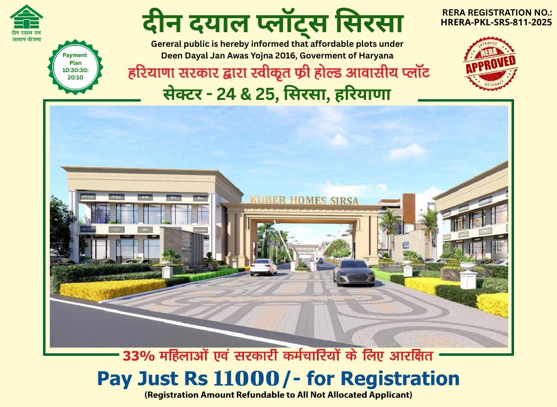 Deen Dayal Plots Sirsa